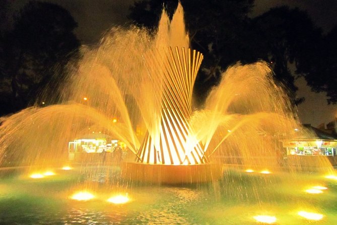 Magic Water Circuit with Dinner - What $98 really buys: admission, guide, dinner, and transport