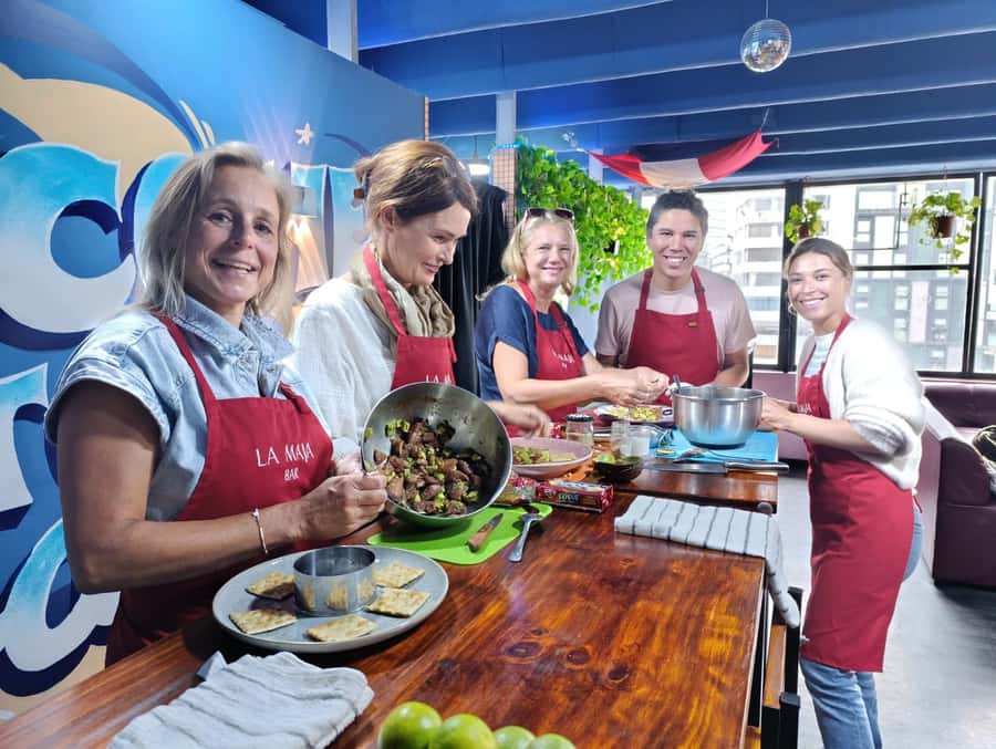 Miraflores: Amazing Peruvian Cooking Class Ceviche Seafood and Pisco Sour - The 2.5-hour plan: fruit tasting to your own Pisco Sour