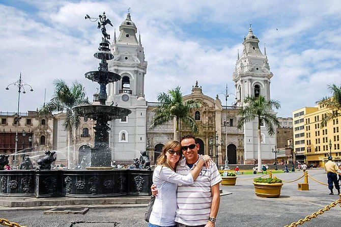 Modern and Colonial Lima City Tour. - Government Palace, Lima Cathedral, and Municipal Palace: big facades, fast context