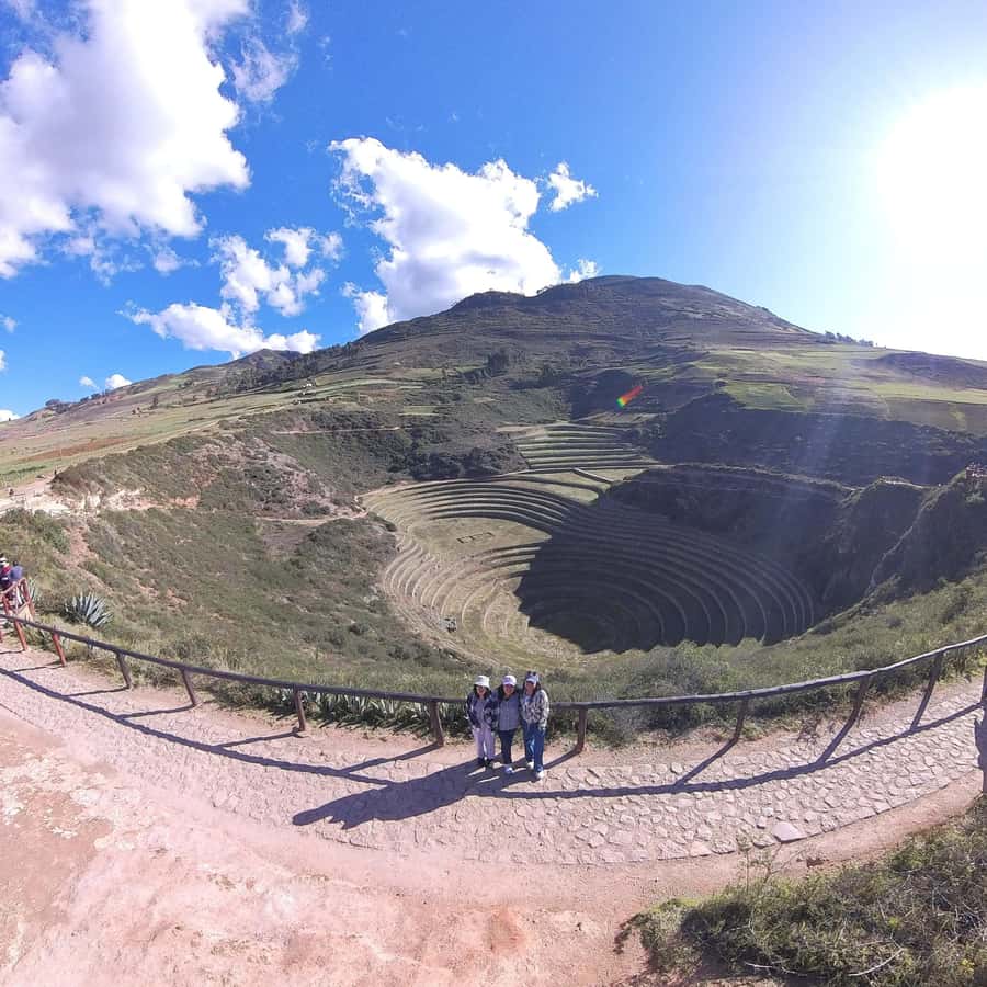 Moray and Maras half day tour - Moray’s circular terraces: Inca experimentation, built in stone