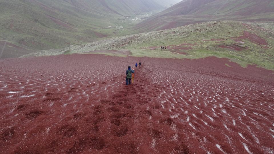 Peru: Rainbow Mountain and Red Valley View Point Tour - Red Valley View Point: quieter red-soil hiking and better angles