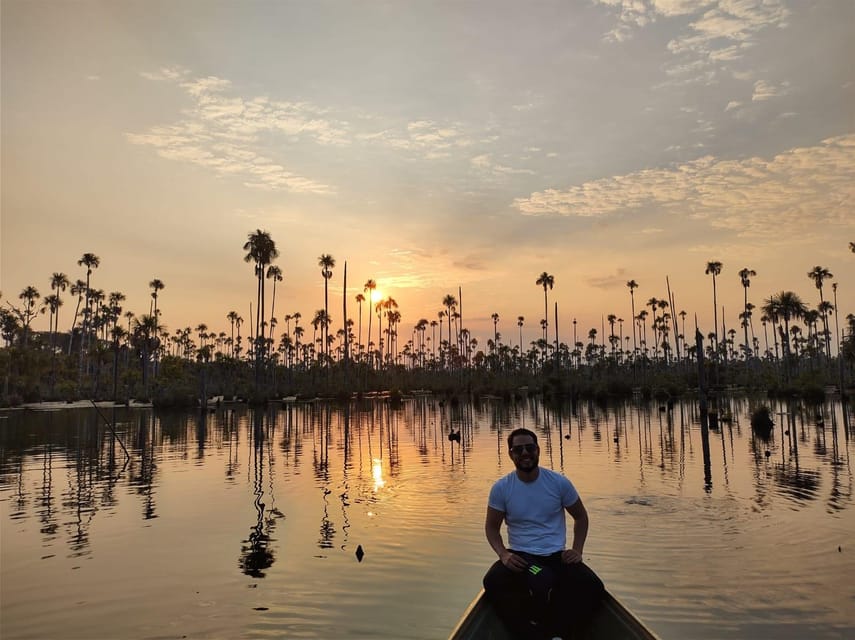 Puerto Maldonado: Lake Yacumama sunset and piranha fishing - Piranha Fishing and Caiman Searching: Hands-On Fun with Real Scanning