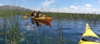 Puno: 2-day Uros Kayak Tour with Homestay at Amantani Island - Day 1: Uros floating islands and the kayak portion