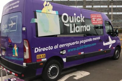 QuickLlama: Door-to-door transfer from Lima Airport to Miraflores - Meeting the van at J Chavez Intl: timing, flight numbers, and real-world pickup