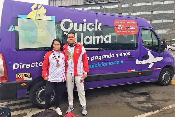 QuickLlama: Door-to-door transfer from Miraflores to Lima Airport - Airport drop-off at Jorge Chávez: what to expect at the end