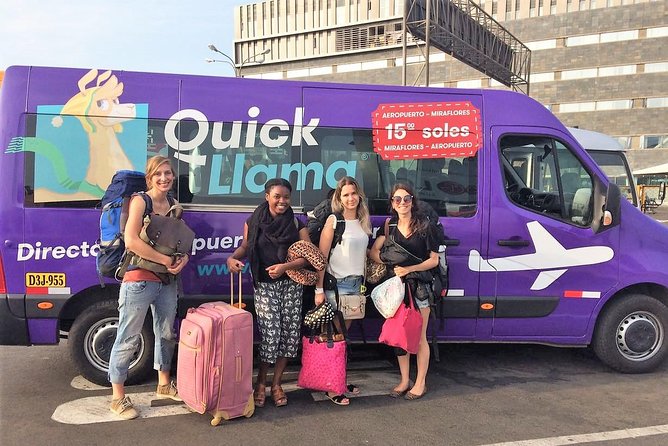 QuickLlama: Door-to-door transfer from Miraflores to Lima Airport - Lima Traffic Reality Check: planning for 45 to 80 minutes
