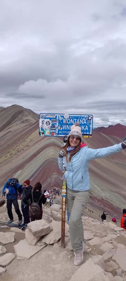 rainbown mountain Vinicunca 1 day - At the top: photos, panoramic views, and what “time on the mountain” really means