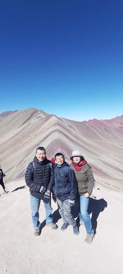rainbown mountain Vinicunca 1 day - Going back down: why the descent can feel harder than you expect