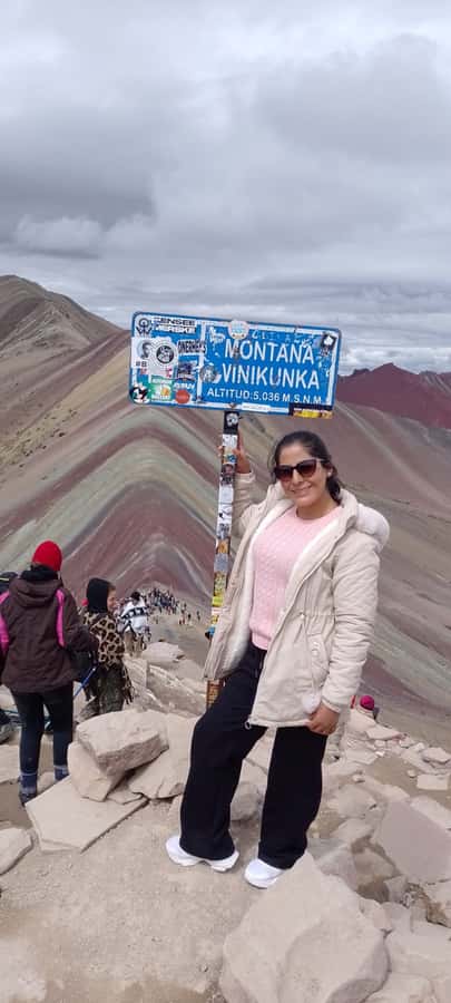 rainbown mountain Vinicunca 1 day - Lunch and the return to Cusco by late afternoon