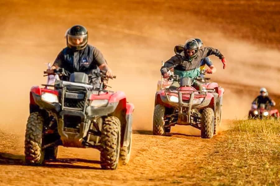 Sacred Valley: Huaypoo Lagoon and Maras by Quad Bike - ATV - Huaypo Lagoon: big name, short stop, mixed expectations