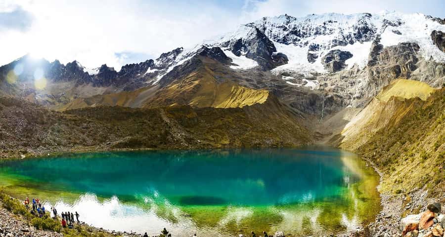 Salkantay Trek to Machu Picchu 5 Days with Sky Lodge Domes - Day 4: Original Inca Trail Touch, Llactapata Views, and Aguas Calientes