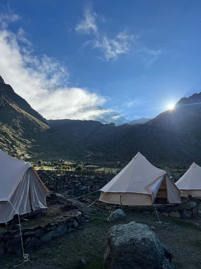Salkantay trek to Machu Picchu – 5D/4N – Premium - Premium camping details that actually change your comfort