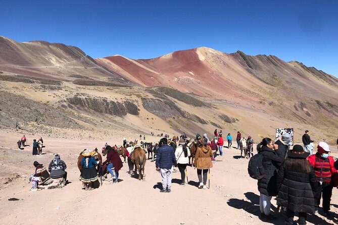 Vinicunca Rainbow Mountain Full-Day Tour from Cusco - Reaching the 5,000 m observation point and getting time for photos